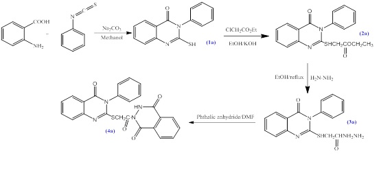 Study of Some Heterocyclic Compounds Made from a New 4(3H)-Quinazolinone and Their Biological and Antioxidant Activities 