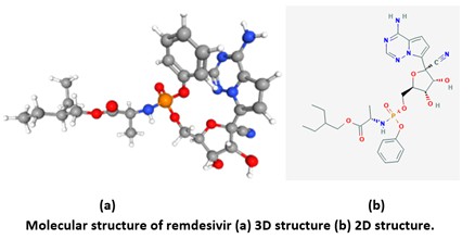 Investigation of Closed Formula and Topological Properties of Remdesivir (C27H35N6O8P) 